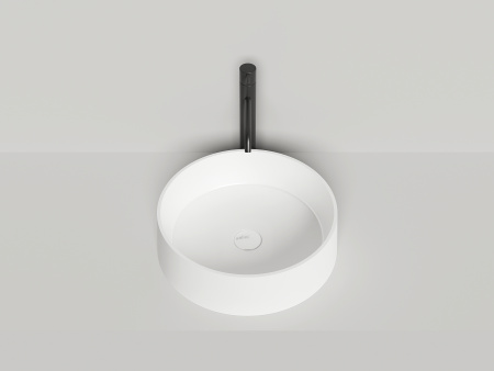 Раковина из искусственного камня Salini GLORIA 1102201M 44х44 накладная цвет белый без отверстий под смеситель